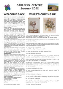 Newsletter Summer 2022 Page 1