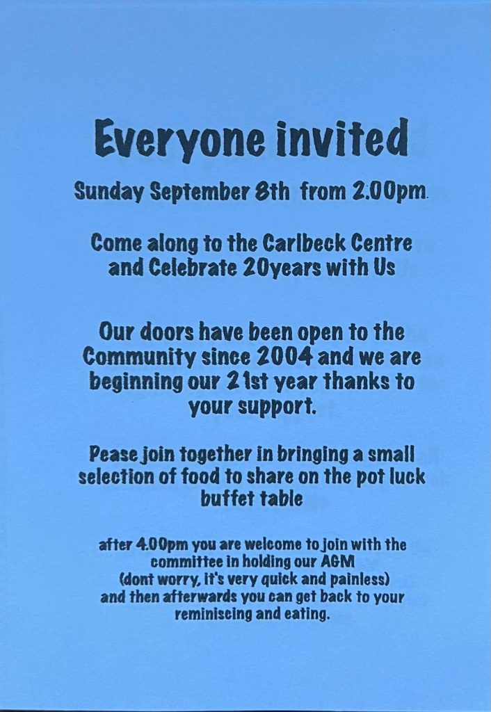 Carlbeck AGM